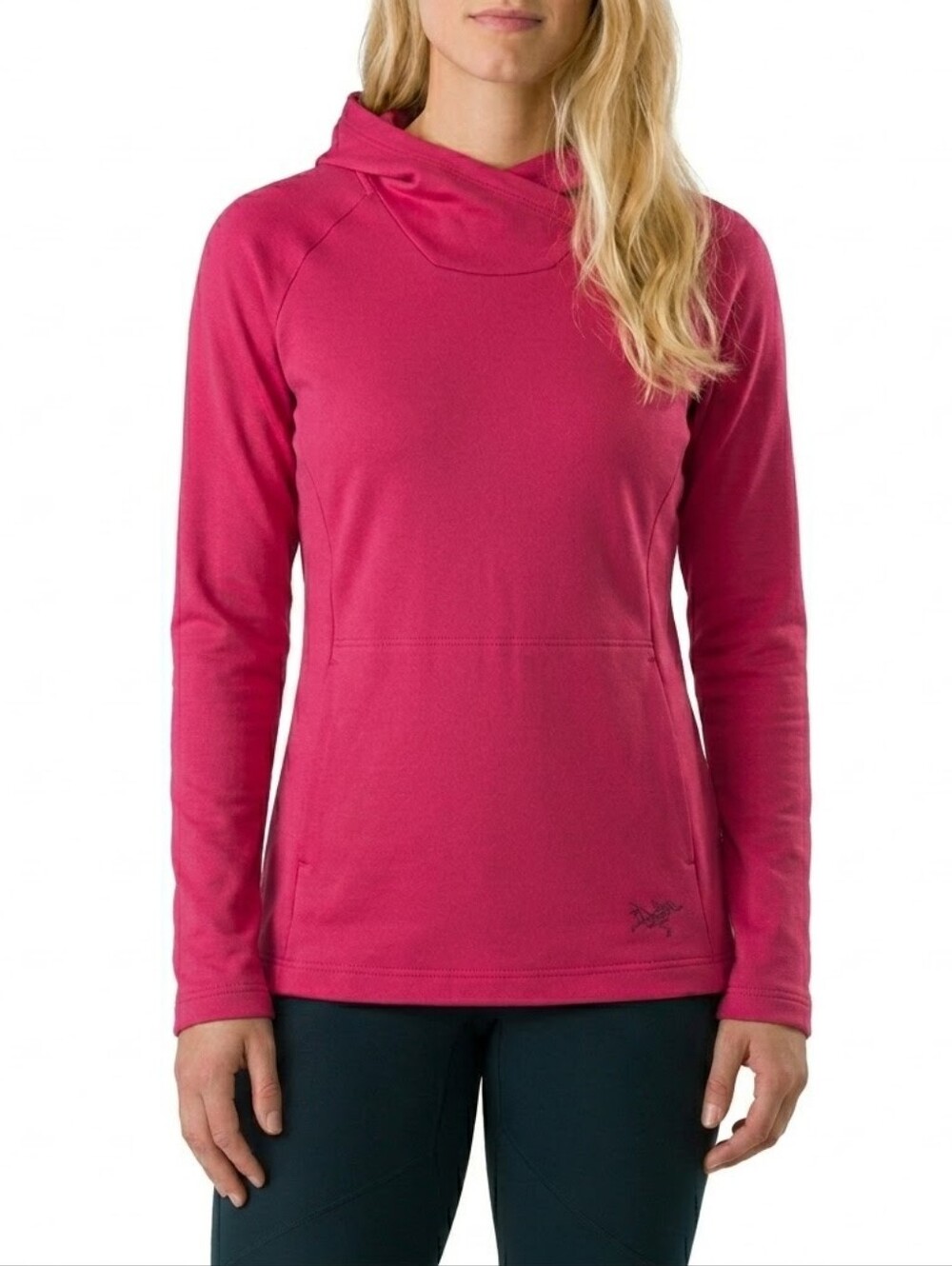 Arc'teryx Varana Pullover Size Large Kangaroo Pocket Funnel Cowl Neck